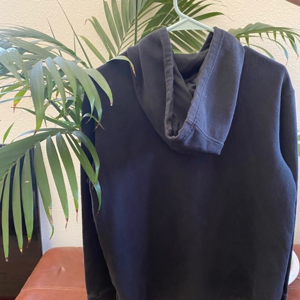 Adidas Black Stripe Hoodie - Picture 2 of 2